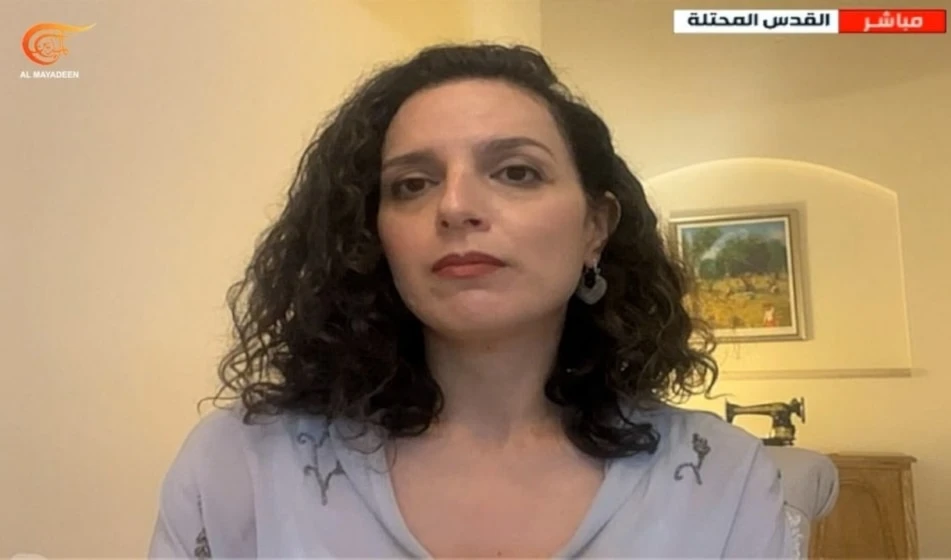 Corresponsal de Al Mayadeen en Jerusalén acosada por israelíes