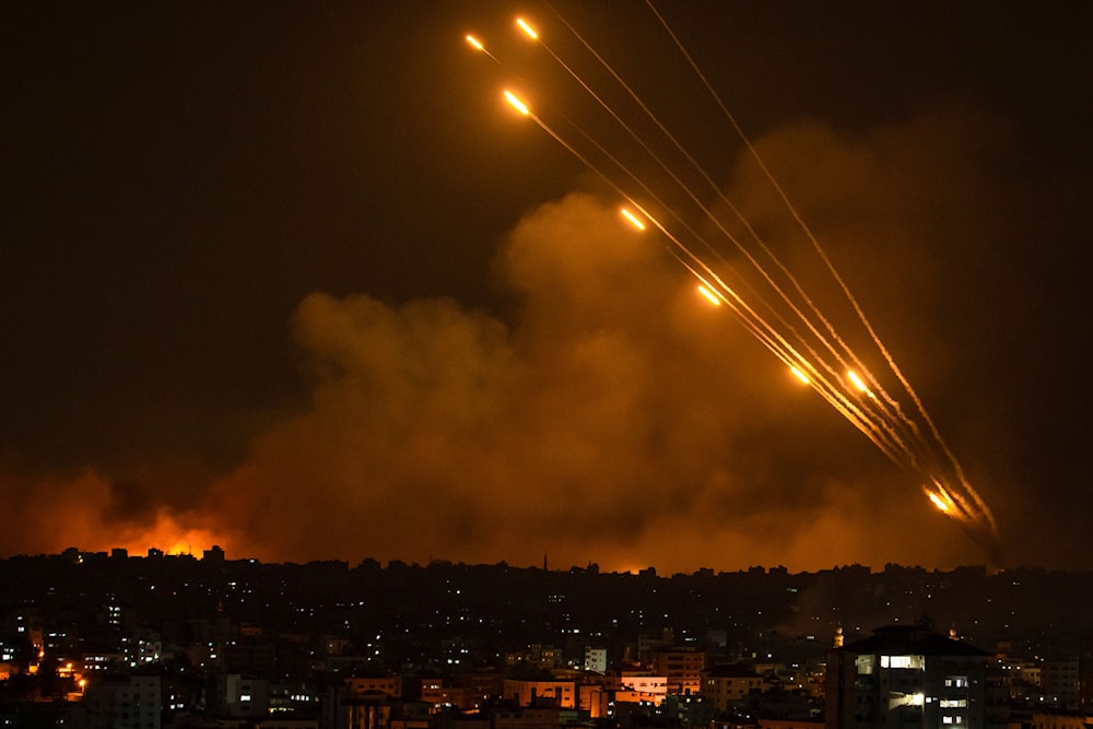 Resistencia palestina lanzó misiles sobre 