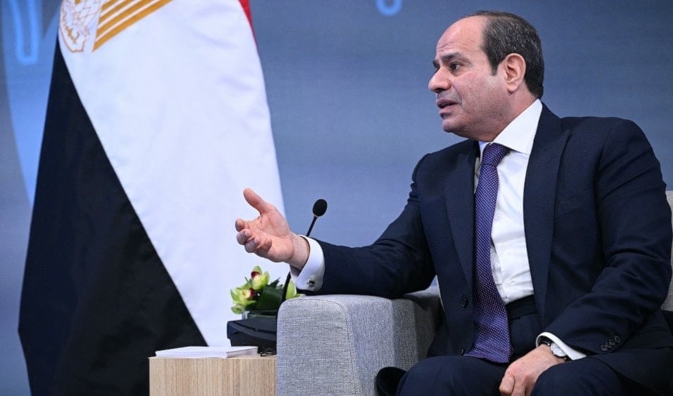 El presidente egipcio, Abdel Fattah El-Sisi.