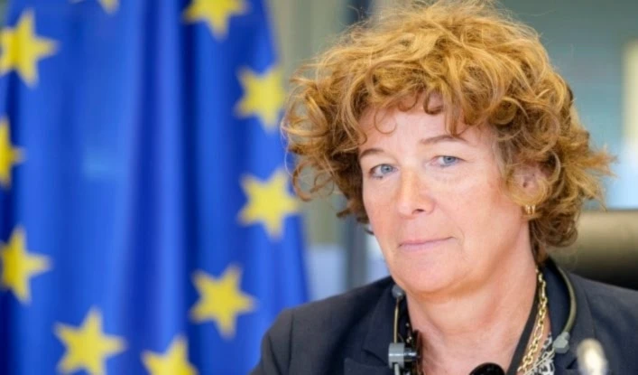 La vice primera ministra belga, Petra De Sutter. La vice primera ministra belga, Petra De Sutter.