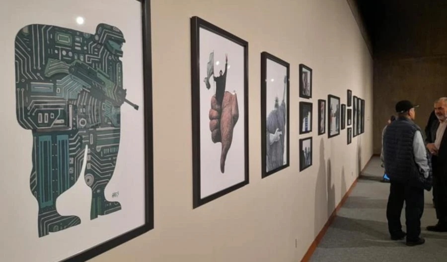 Museo de Irán exhibe caricaturas de Cuba sobre Palestina
