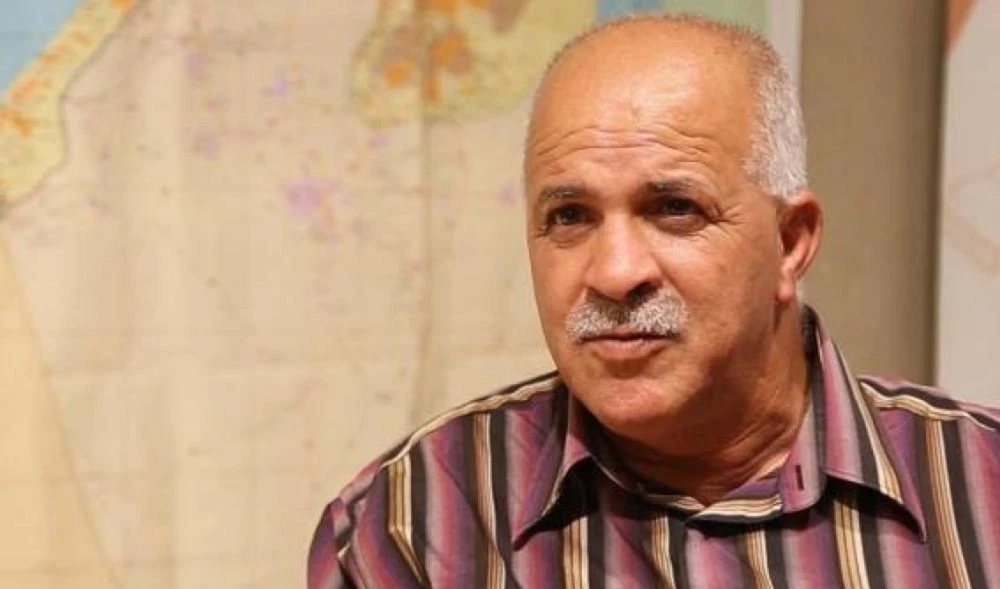 El escritor palestino Rasem Obeidat.