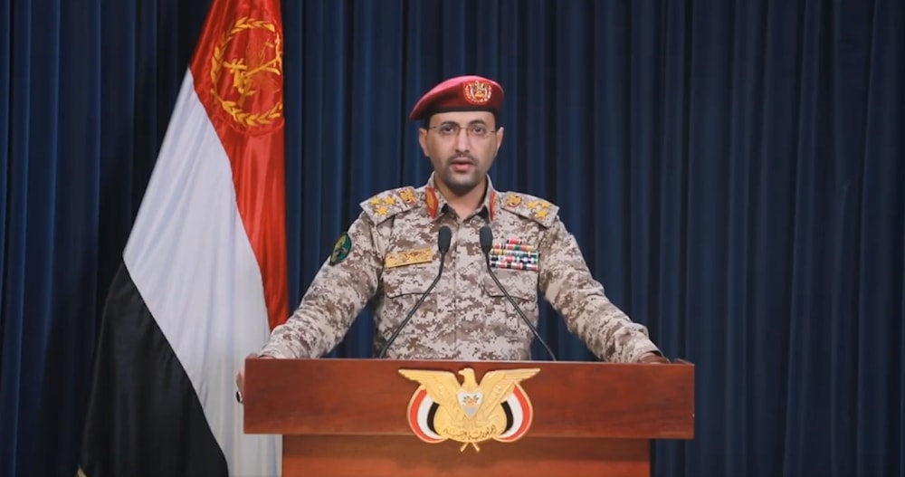  Portavoz de las Fuerzas Armadas de Yemen, general de brigada Yahya Saree.