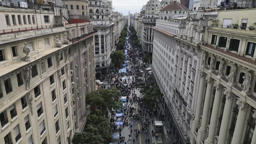 Capital de Argentina descarta aplicar protocolo de Milei. Foto: AP. 