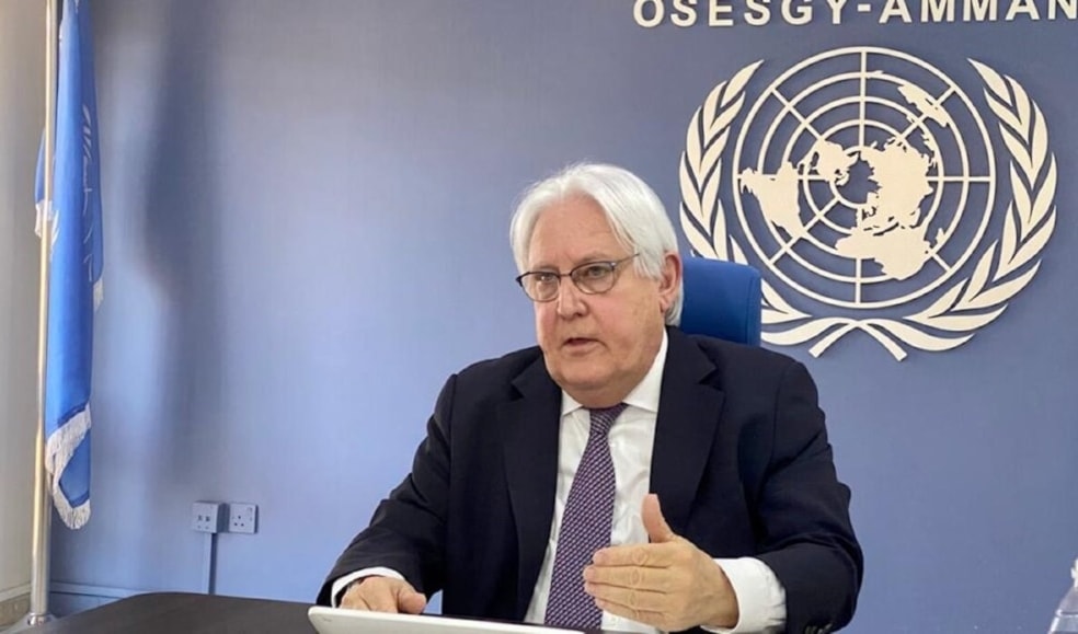 El Subsecretario General de las Naciones Unidas para Asuntos Humanitarios, Martin Griffiths.