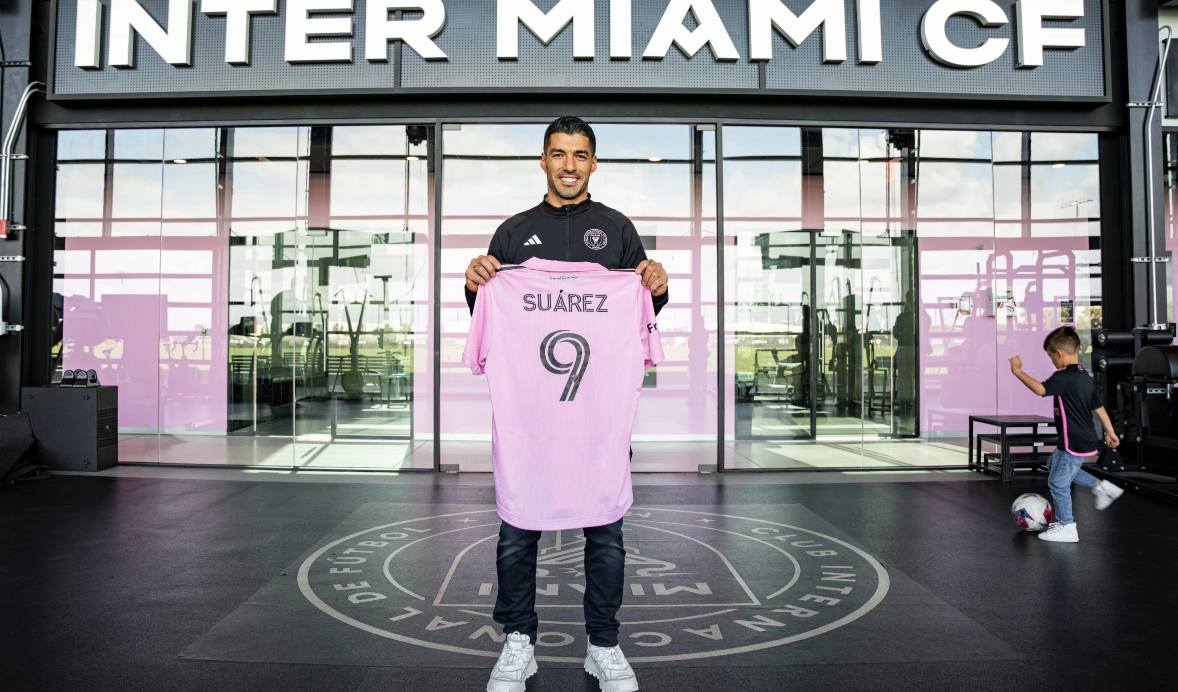 Delantero uruguayo Suárez nueva estrella de Inter Miami. Foto club.