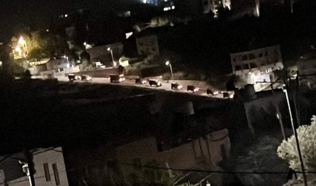 Las fuerzas israelíes irrumpieron en varias zonas de Cisjordania.