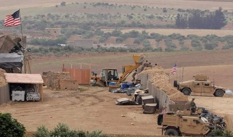 Base militar estadounidense en Siria.