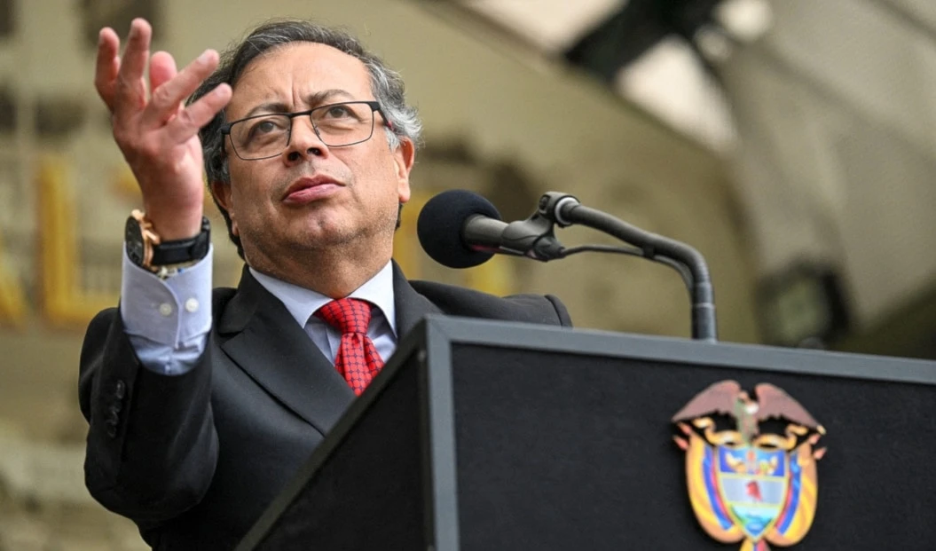 Presidente de Colombia: “Israel” bombardea al niño Dios. Foto: AFP.