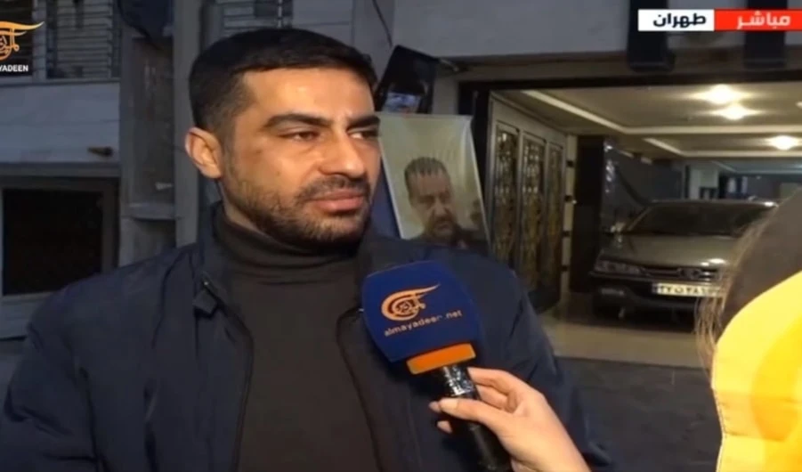 Sadiq Mousavi, hijo del asesor militar iraní, general de brigada Sayyed Reza Mousavi. Sadiq Mousavi, hijo del asesor militar iraní, general de brigada Sayyed Reza Mousavi.