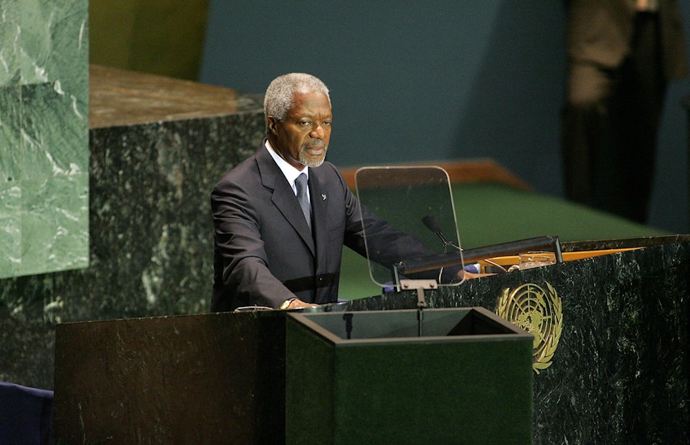 Kofi Annan, ExSecretario General de las Naciones Unidas