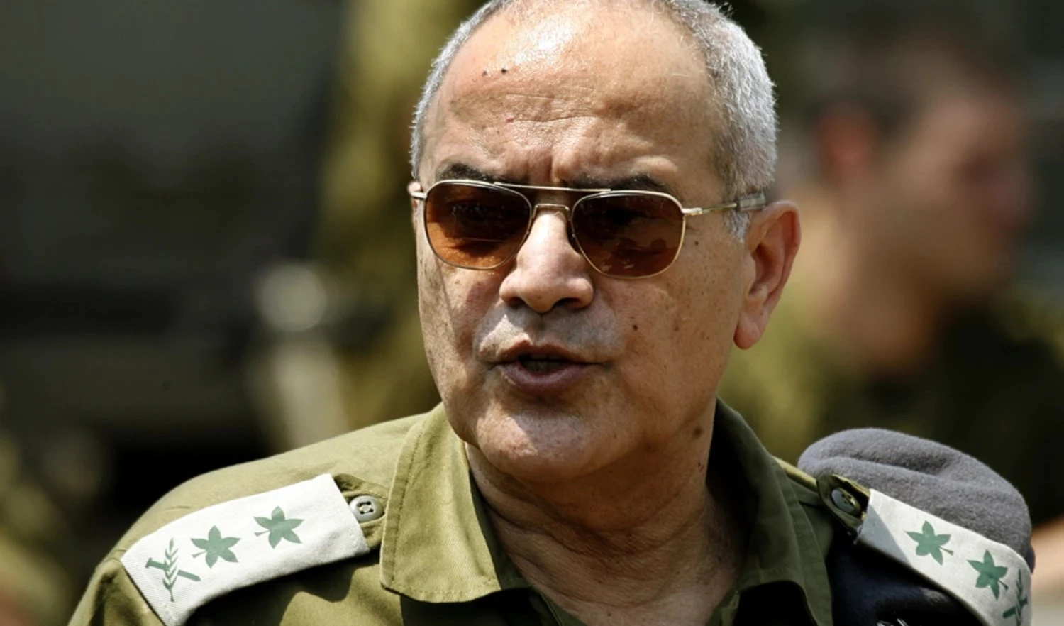 El exjefe del Estado Mayor del ejército israelí, Dan Halutz.