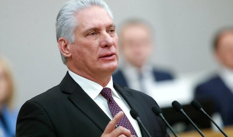 El presidente de Cuba, Miguel Díaz-Canel.