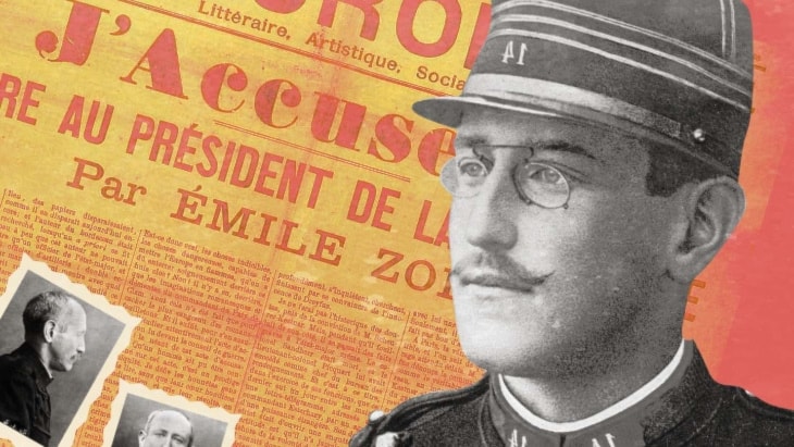 Capitán judío francés Alfred Dreyfus