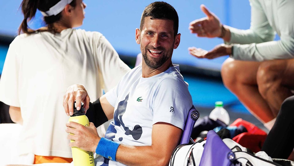 Estrella Novak Djokovic prestigia United Cup de tenis. Foto ATP.