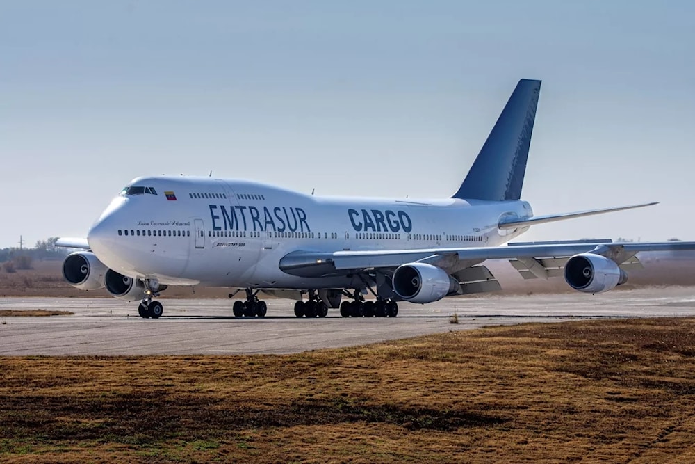 Venezuela rechaza retención de avión de Emtrasur en Argentina. Foto: AP. 