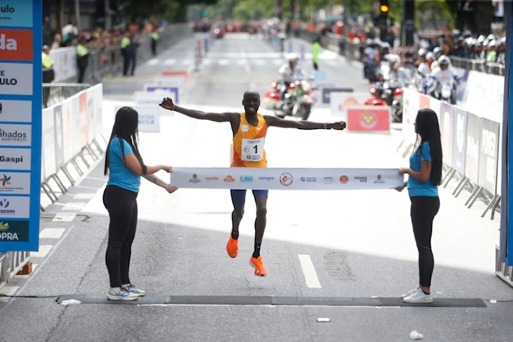 Fondistas kenianos triunfan en carrera San Silvestre 2023. Foto: Paulo Pinto/Agencia Brasil.