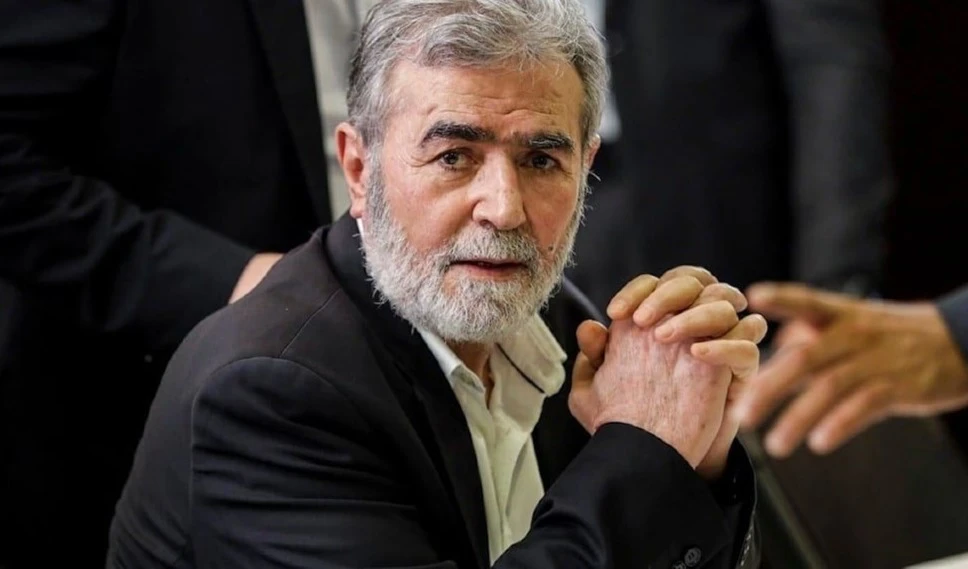 El secretario general de la Yihad Islámica, Ziad Al-Nakhalah.