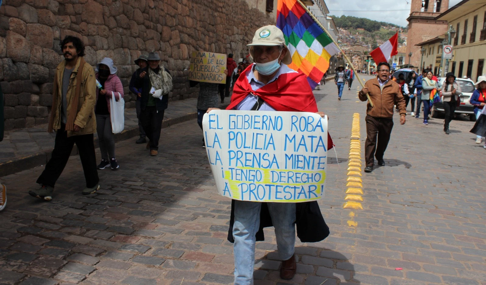 Continúan las movilizaciones contra Dina Boluarte en Perú