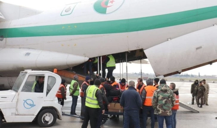 Argelia dona 45 millones de dólares a Turquía y Siria