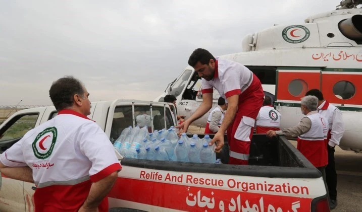 Media Luna Roja de Irán: Actualmente estamos enviando hospitales de ca