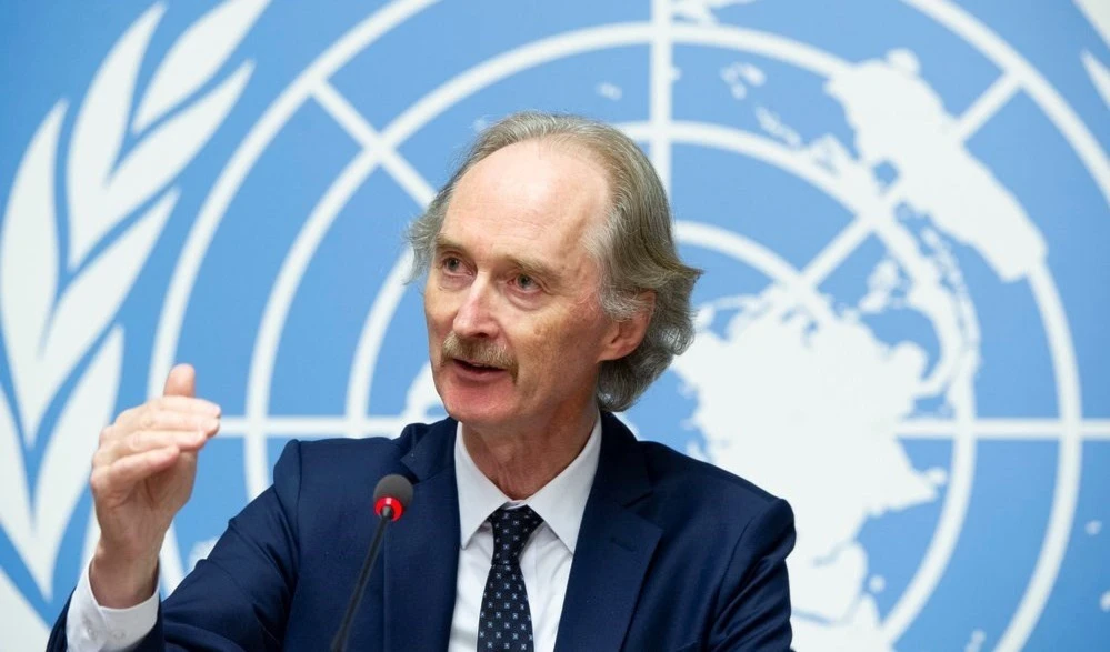 El enviado especial de Naciones Unidas para Siria, Geir Pedersen.