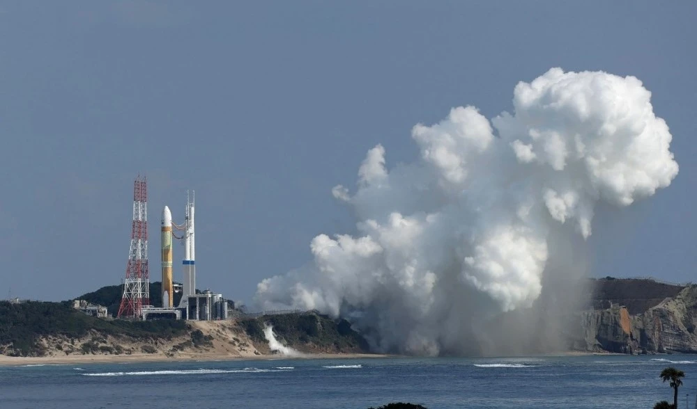 Japón aplaza de nuevo el lanzamiento de su cohete H3. Foto: AFP.