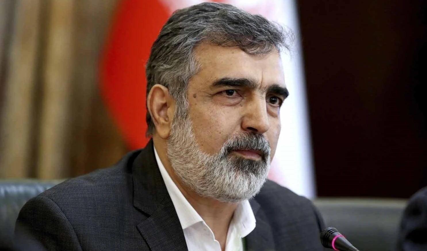 El portavoz de la Agencia de Energía Atómica de Irán, Behrouz Kamalvandi.