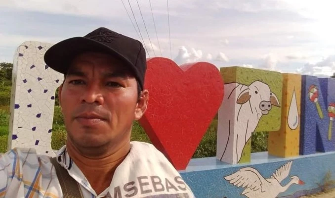 Milton Rocha Peña, líder campesino asesinado.