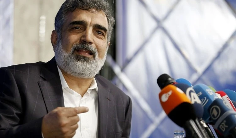 El portavoz de la Organización de Energía Atómica de Irán, Behrouz Kamalvandi.