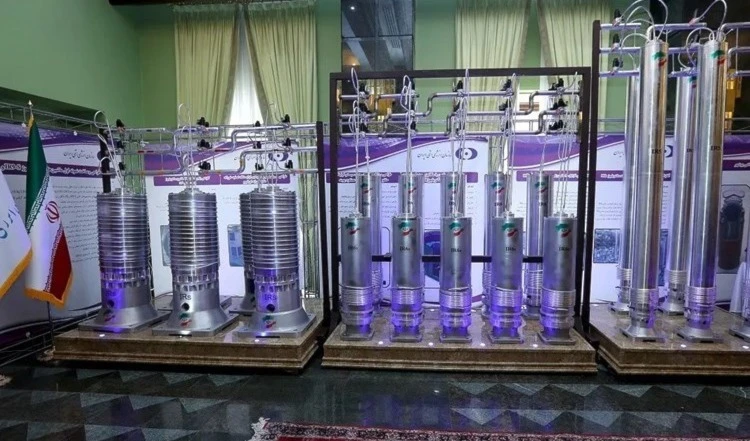 Imagen al interior de una de las instalaciones nucleares de Irán.