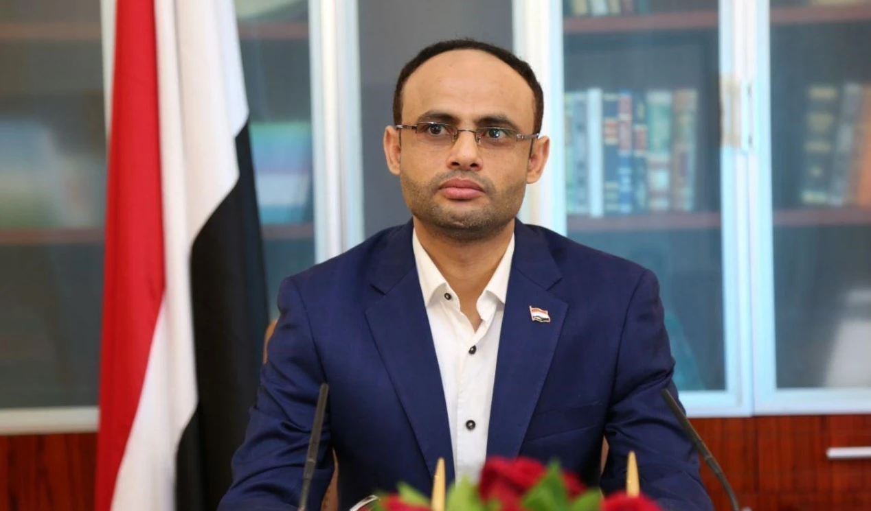 Mahdi Al-Mashat, jefe del Consejo Político Supremo de Yemen. Mahdi Al-Mashat, jefe del Consejo Político Supremo de Yemen.