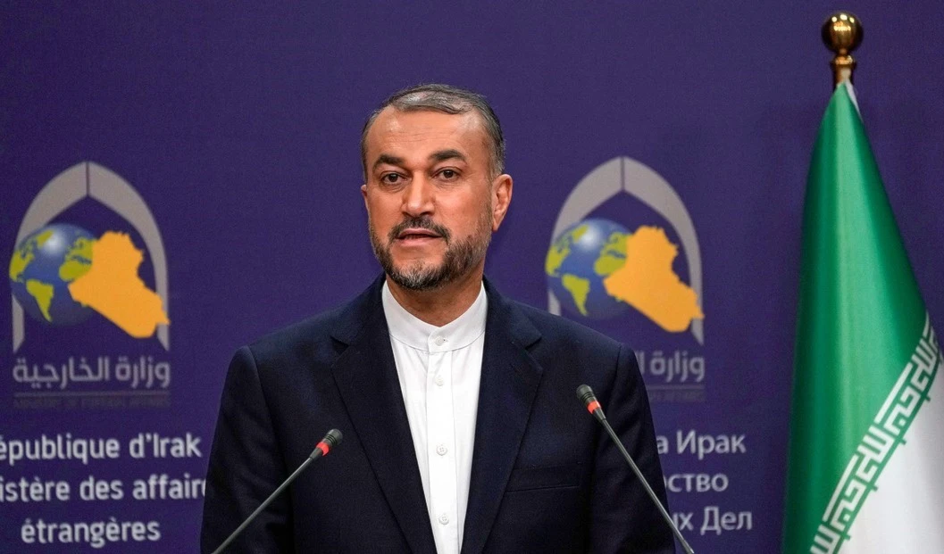 El ministro de Asuntos Exteriores de Irán, Hossein Amir Abdollahian.