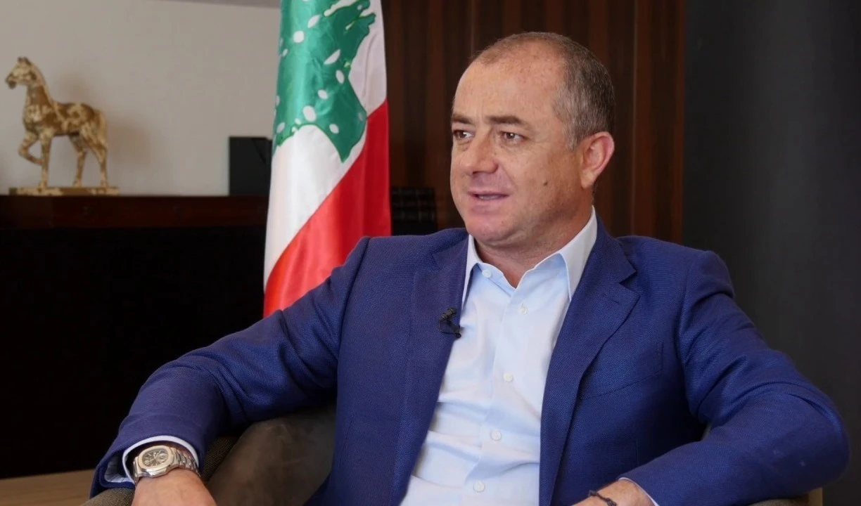 Elias Bou Saab, vicepresidente del Parlamento libanés y exministro de Defensa.