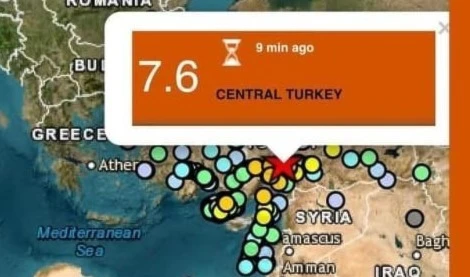 Libaneses perciben temblor en Medio Oriente