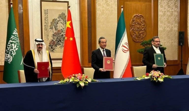 China auspició el restablecimiento de relaciones entre Irán y Arabia Saudita.