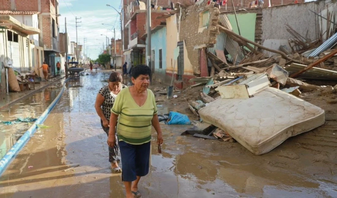Grandes afectaciones dejan torrenciales lluvias en el Perú. Grandes afectaciones dejan torrenciales lluvias en el Perú.