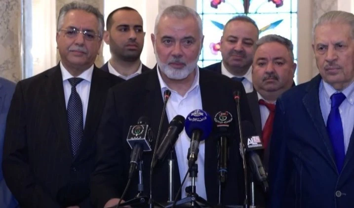 Ismail Haniye, jefe del Buró Político del movimiento de resistencia Hamas.