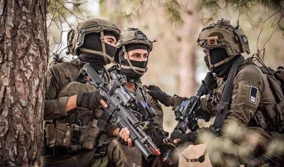 Soldados de la unidad de élite Shaldag de las fuerzas aéreas israelíes.