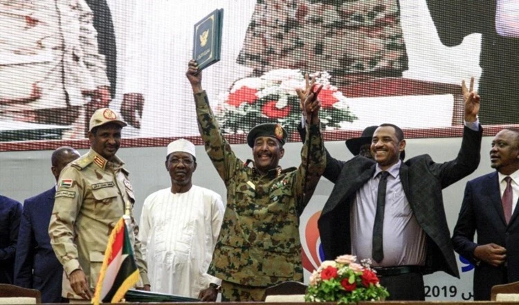 Acuerdan en Sudán formar gobierno de transición en abril próximo. Acuerdan en Sudán formar gobierno de transición en abril próximo.