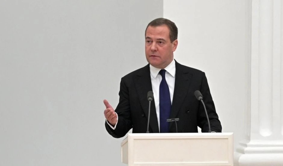 Dmitry Medvedev, actual vicepresidente del Consejo de Seguridad de Rusia.