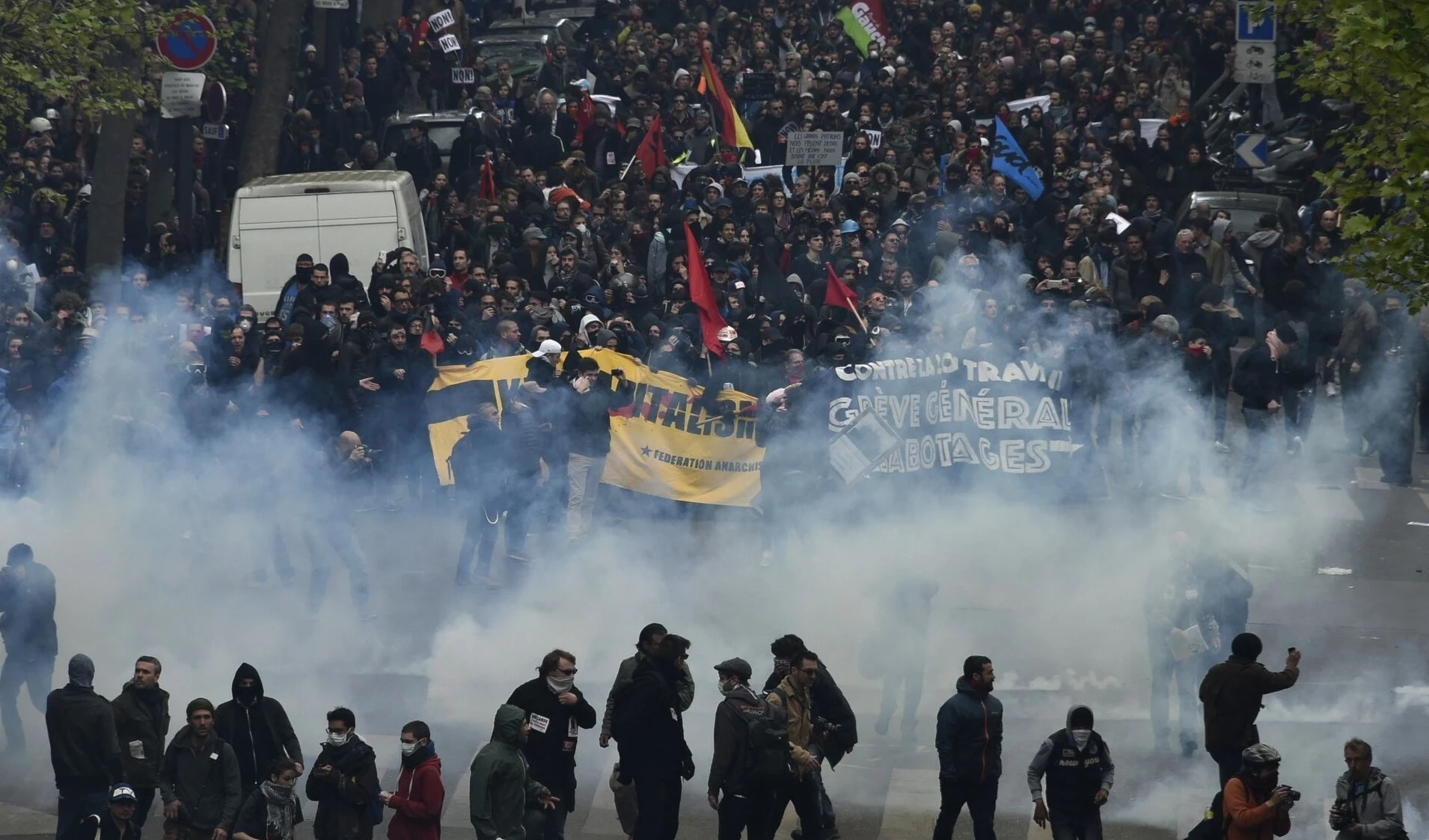 Los franceses protagonizan las mayores protestas antigubernamentales de los últimos años.