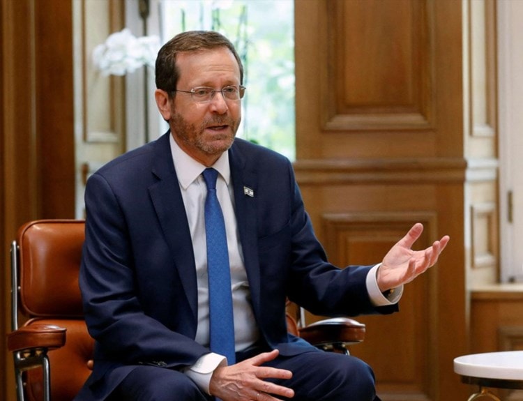 El presidente israelí, Isaac Herzog.