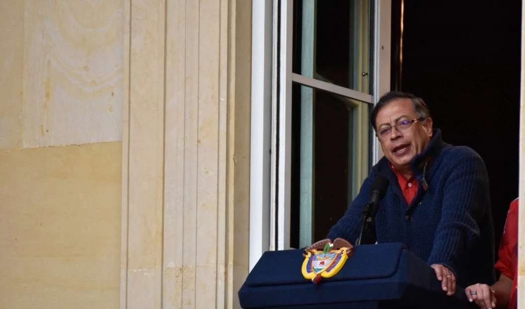 El presidente de Colombia, Gustavo Petro.