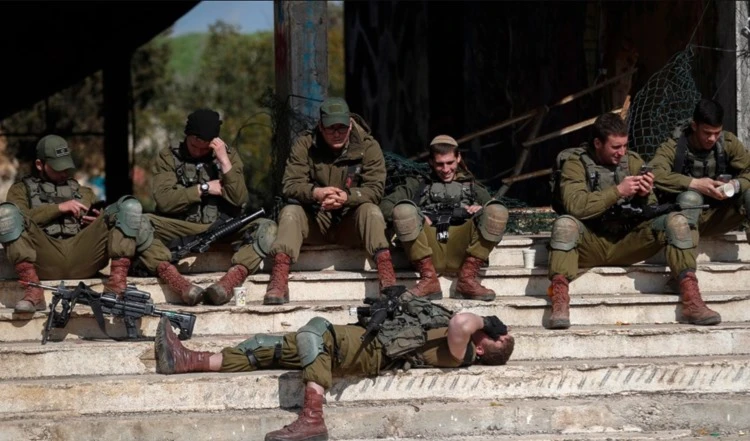 Efectivos de las fuerzas israelíes.