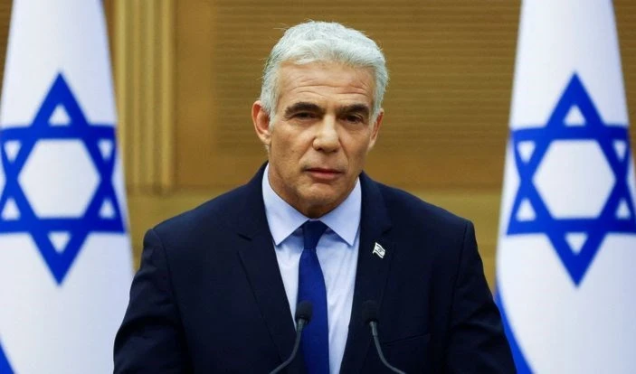 El jefe de la oposición israelí, Yair Lapid.
