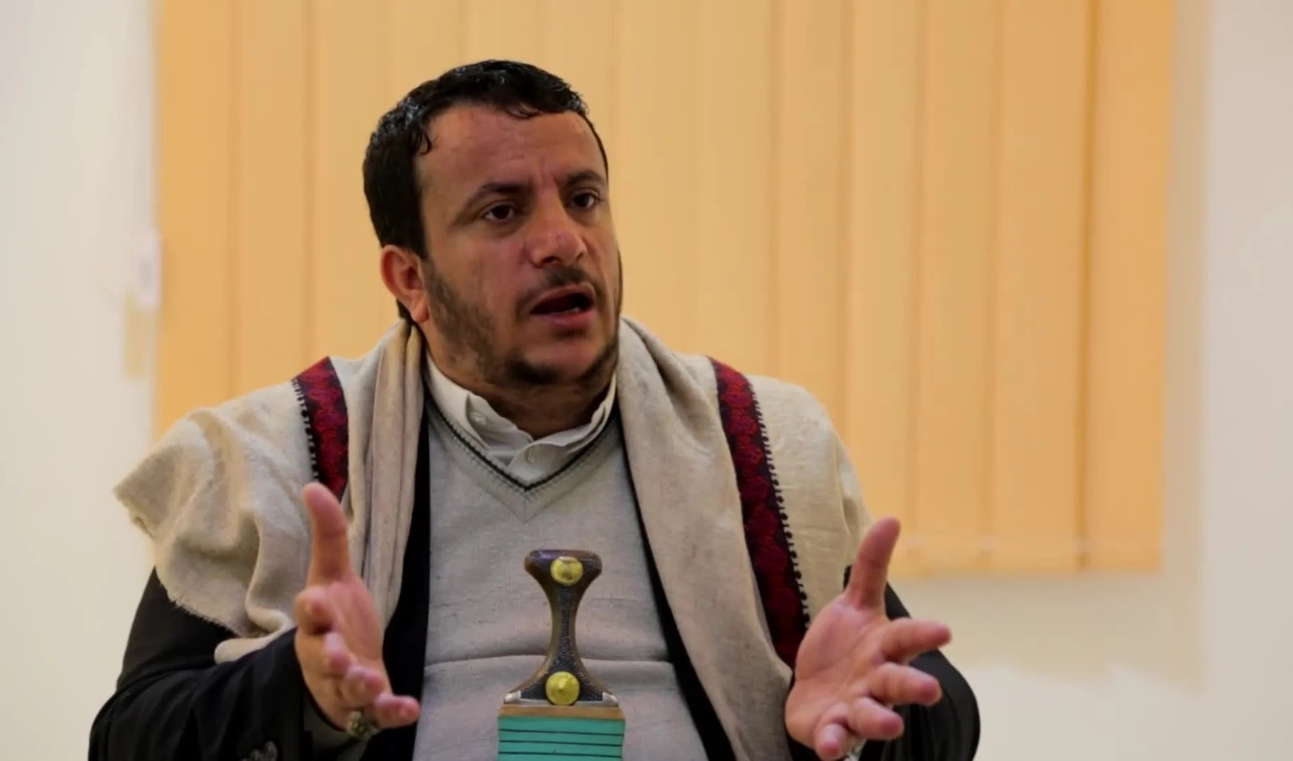 Ali al-Qahoum, miembro del buró político del movimiento yemenita Ansar Allah.