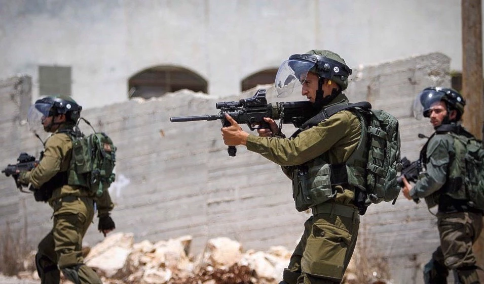 Fuerzas israelíes en Yenín.