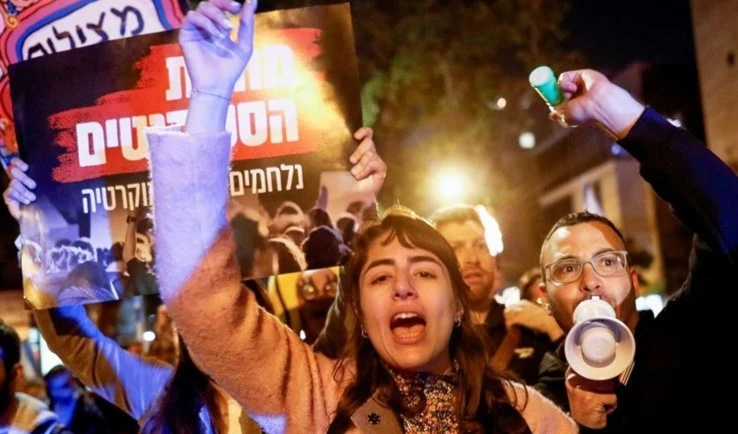 Aumentan protestas contra el gobierno de Netanyahu