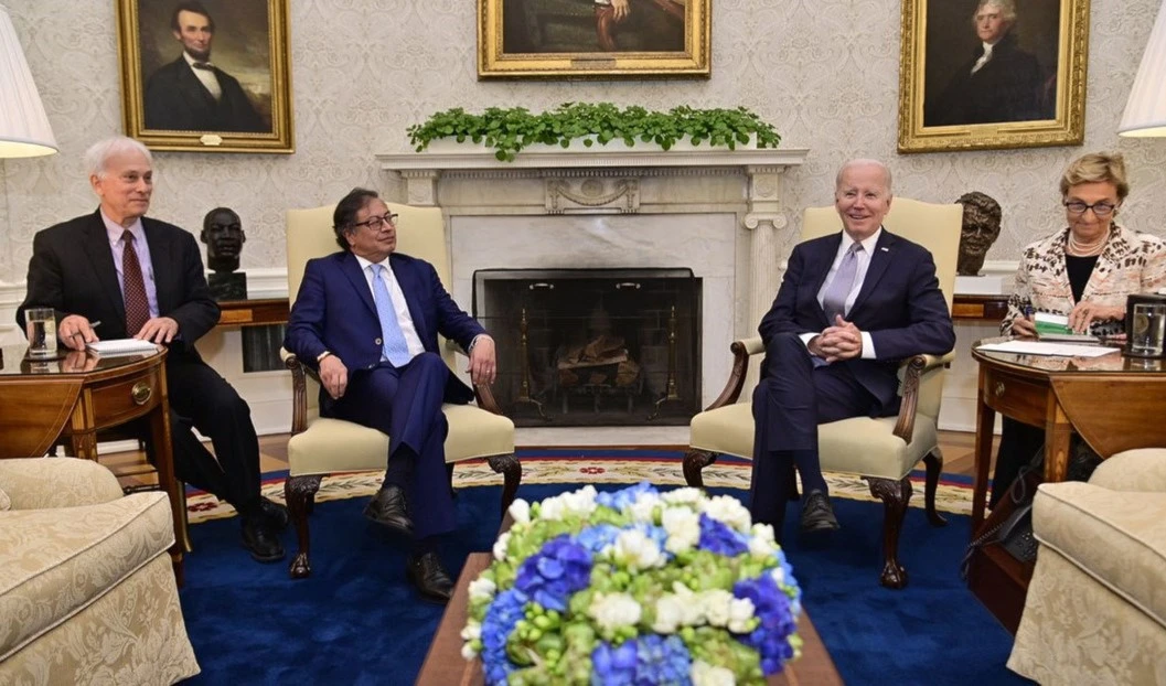 Petro y Biden se reúnen en la Casa Blanca Petro y Biden se reúnen en la Casa Blanca